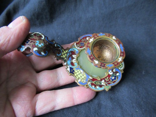 Ancien rare bougeoir bronze - ancien,