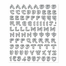 Kit De Lettres Autocollantes