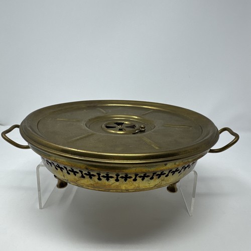 Antique french brass rechaud - antique,