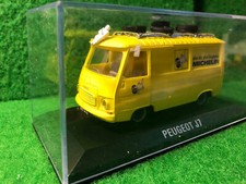 PEUGEOT J7 MICHELIN WITH GALLERY TIRES 1/43 NOREV
