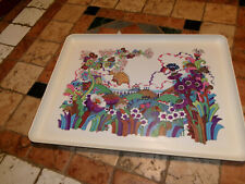 Plateau Tupperware JP Barthe 47x35cm Années 70