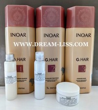 Lissage Brésilien Inoar GHAIR + Shampoing d'entretien Offert