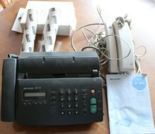 Telephone Fax Sharp + Bobines + Telephone Fixe vintage