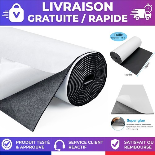 Plaque mousse néoprène