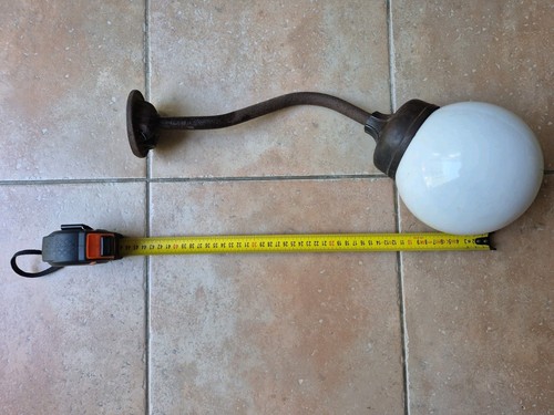 Ancienne lampe applique col - ancienne, de