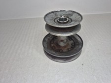 Poulie double sortie moteur