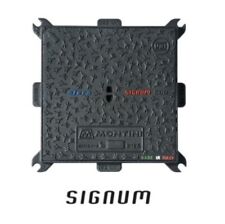 Plaque D’Égout En Chisa B125 - 70x70 MONTINI Modèle Signum 700 Made Italie