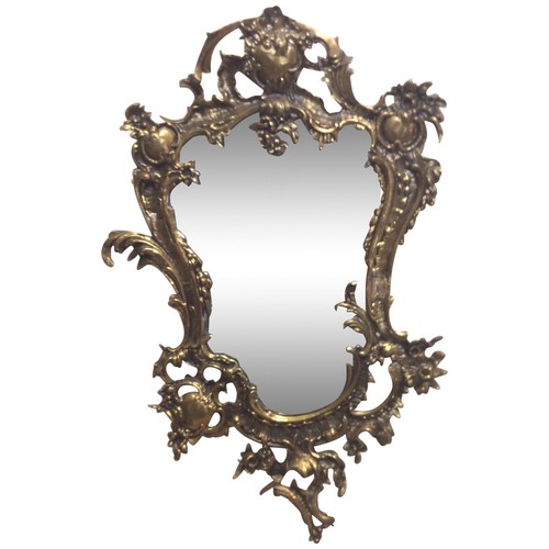 Miroir biseauté avec cadre - , en