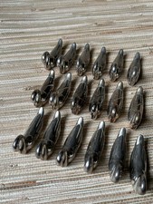 18 porte-couteaux argenté