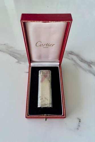 Briquet cartier guilloché - cartier,