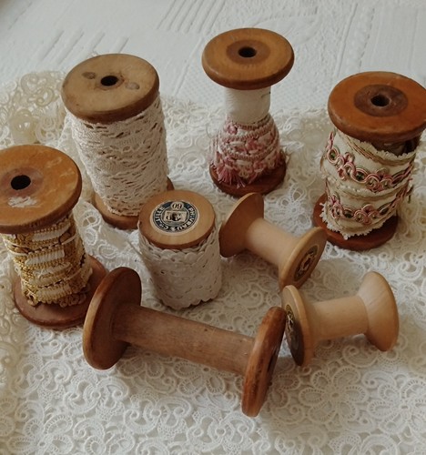 Bobines anciennes bois - bobines,