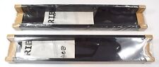 Set of 2 IKEA Ribba Picture Ledge Shelf (Black) 21 3/4 in. Length