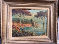 Tableau Ancien Huile Sur