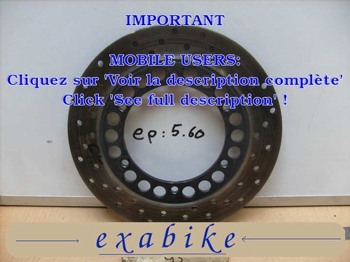 Disque arriere pour yamaha - disque,