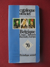 ++"531.14"   CATALOGUE  OFFICIEL TIMBRE BELGIQUE 1970