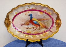 Grand Plat En Porcelaine De