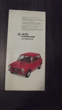 Catalogue brochure autobianchi - catalogue/brochure,