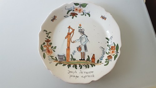 Assiette joseph démarne pompe - joseph,