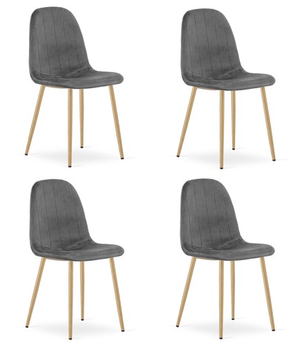 Chaise padva velours - -,