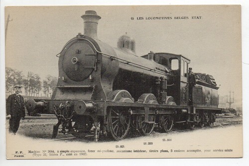 Chemin fer locomotive train - de,