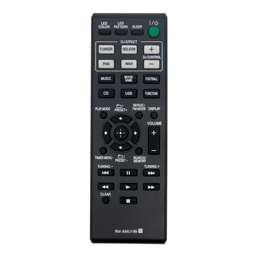 Amu199 replace remote - rm-amu199,