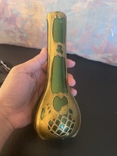 Vase Bud Legras Green from 1900