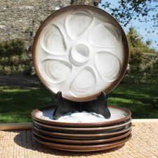 Ensemble de 6 assiettes à