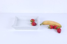1936 Rectangular Sausage Plate with Ginori Bec