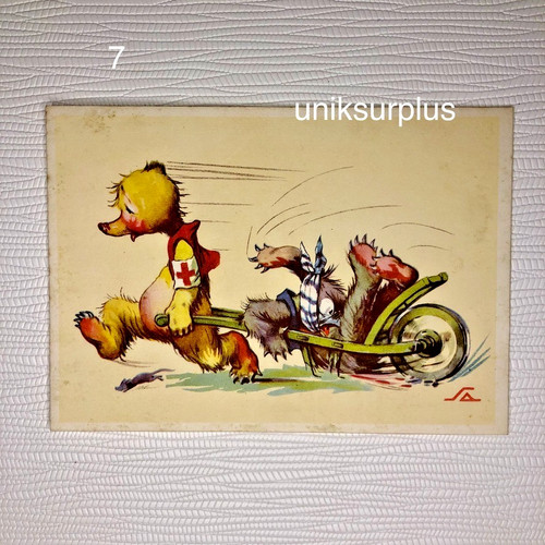 Carte postal humoristique - carte,