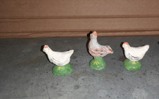 SANTONS POULES COQ  TERRE