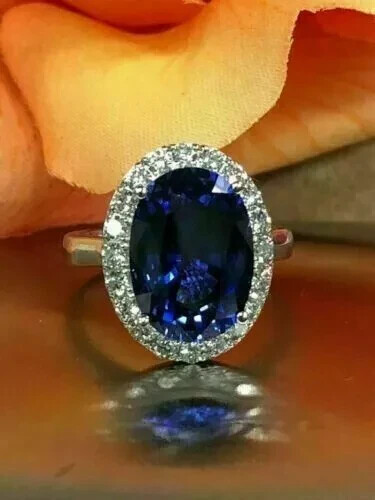Bague ovale ct saphir - bague,