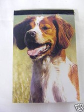 Carnet aimanté à feuilles détachables - EPAGNEUL BRETON