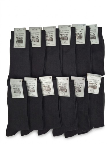 Fil ecosse chaussettes homme - fil,