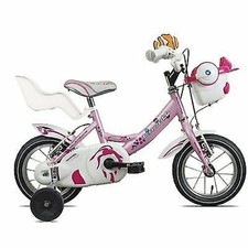 Esperia Vélo BICYCLETTE Fille Rose CTB 12" Acier Joy C691