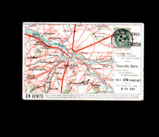 CPA auto publicitair pub ancien rare collectionneur automobiles de dion bouton