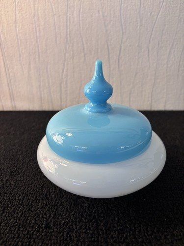 Coffret opaline bleue - coffret, en