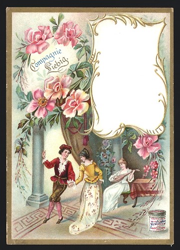 Carte menu liebig couple - de,