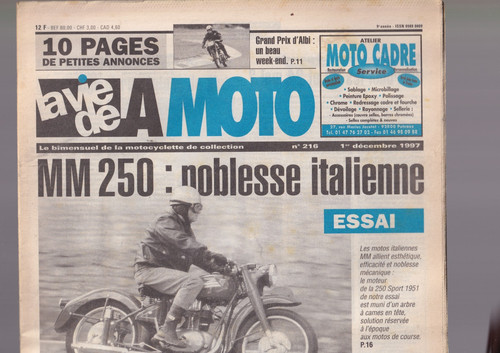 Vie moto n 216 - la, la