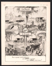 publicité pub 1924 voiture