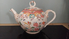 SARREGUEMINES FAIENCE TEAPOT MINTON DECOR