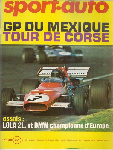Sport auto 107 1970 mexique - sport,