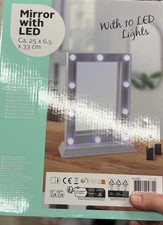 Miroir de Table Lumineux LED