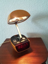 Lampe réveil Orange Vintage
