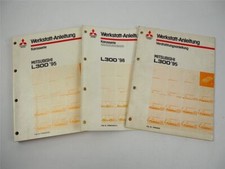 1995 - 1998 Mitsubishi L300 Shop Manual Circuit Diagrams Repair Instructions