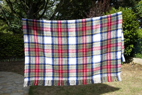 Plaid couverture tissu - plaid,