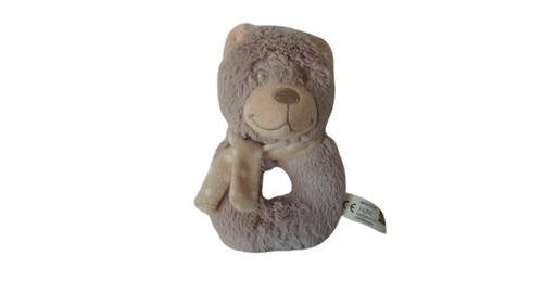 Doudou hochet ours oscar - ours,