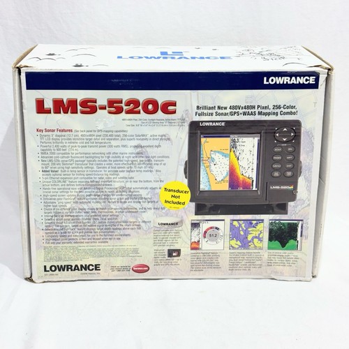 Lowrance lms 520c lgc - lms-520c, lgc-3000