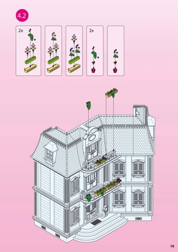 Pièce playmobil 5302 maison - pièce,