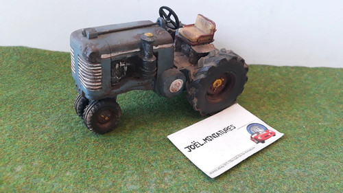 Epave tracteur agricole - tracteur,