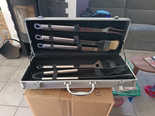 Mallette barbecue aluminium - mallette,